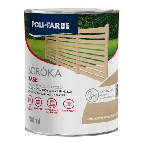 BORÓKA Base Fakonzerváló Alapozó 0,75l