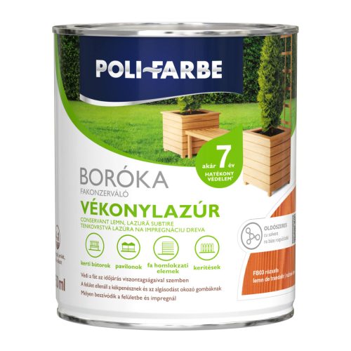 BORÓKA OLDÓSZERES VÉKONYLAZÚR RÓZSAFA 0,75l