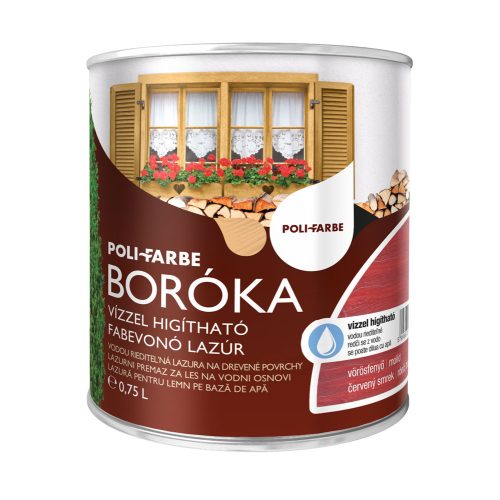 BORÓKA Lazúr Vörösfenyő 0,75l