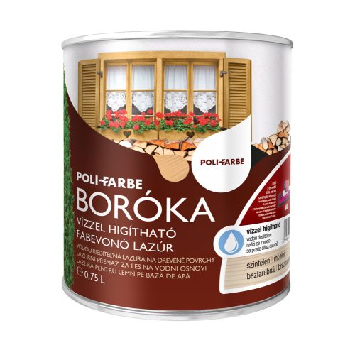 BORÓKA Lazúr Színtelen 0,75l