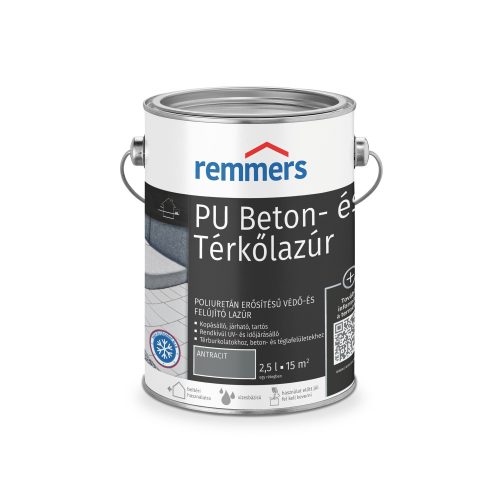 Remmers beton és térkőlazúr 2,5L Világosszürke