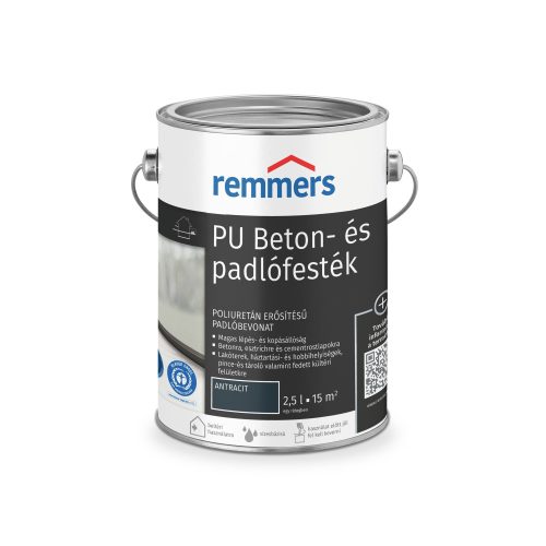 Remmers beton és Padlófesték 2,5L Ezüstszürke