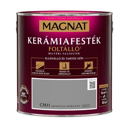 Magnat Kerámiafesték 2,5L Grafitos márvány CN11