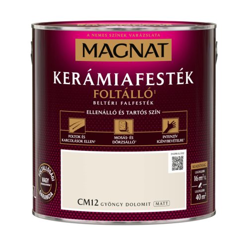 Magnat Kerámiafesték 2,5L Gyöngy dolomit