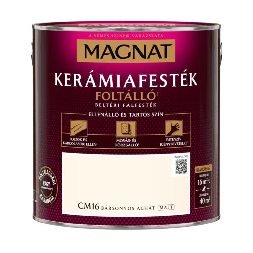 Magnat Kerámiafesték 2,5L Bársonyos achát