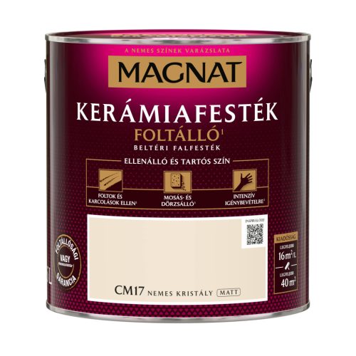 Magnat Kerámiafesték 2,5L Nemes kristály CM17