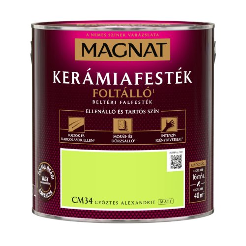 Magnat Kerámiafesték  2,5L Győztes alexandrit CM34