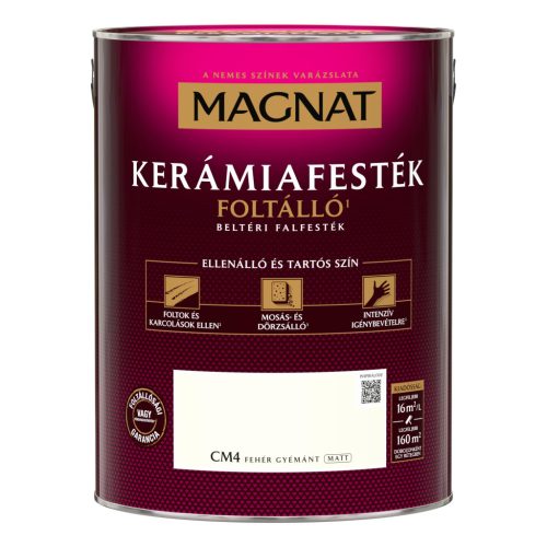 Magnat Kerámiafesték 5L Fehér gyémánt